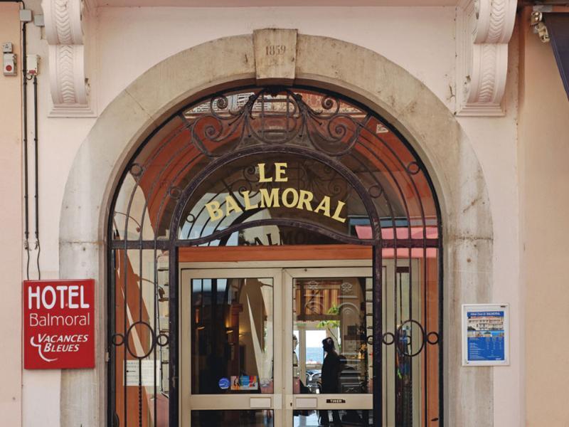 Hôtel Vacances Bleues Balmoral Menton Exterior foto